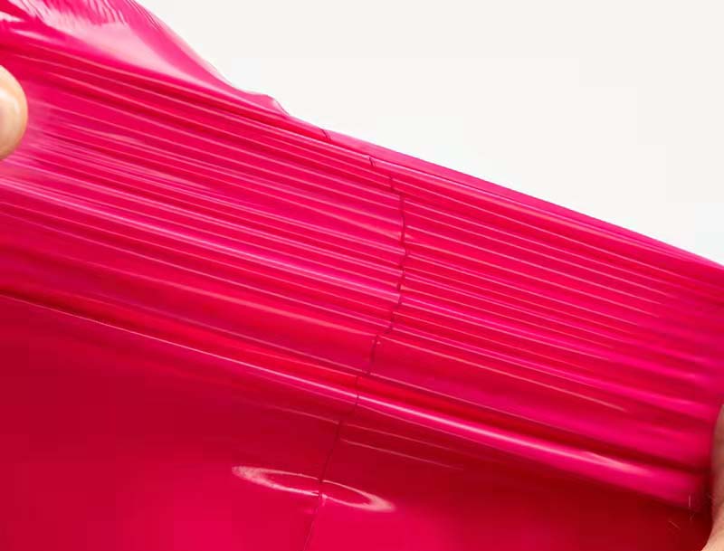 盐亭玫红色快递袋-05